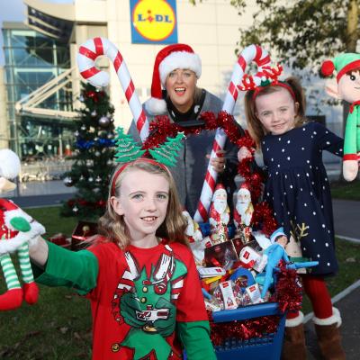 Lidl Elf Factory pops up at Newtownards Store, Castlebawn Roundabout, on Saturday 11 December to raise funds for charity partner NSPCC Northern Ireland.