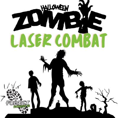 Halloween Zombie laser combat and Mini tank experience   