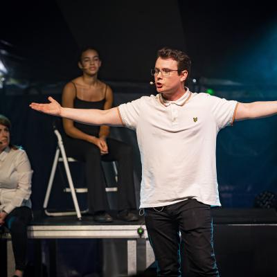 John Travers performing in Shared?