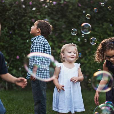 Children playing