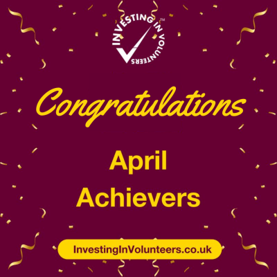 Investing in Volunteers Congratulations