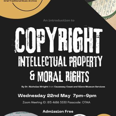 Understanding Copyright, Intellectual Property and Moral Rights.