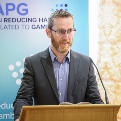 Northern Ireland Assembly All Party Group on Reducing Harm Related to Gambling Chair Philip McGuigan MLA