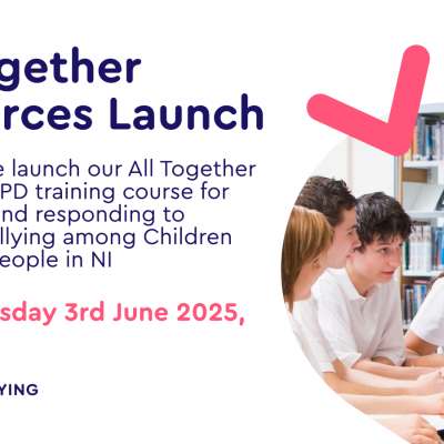 Flyer with image of school pupils