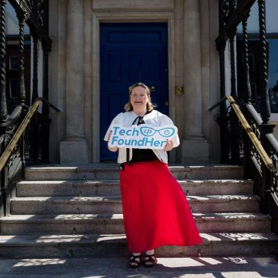 Máirin Murray CEO of TechFoundHer at the Mansion House, Dublin 