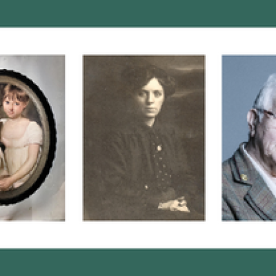 Image of MARY ANN MCCRACKEN, WINIFRED CARNEY AND BARONESS MAY BLOOD