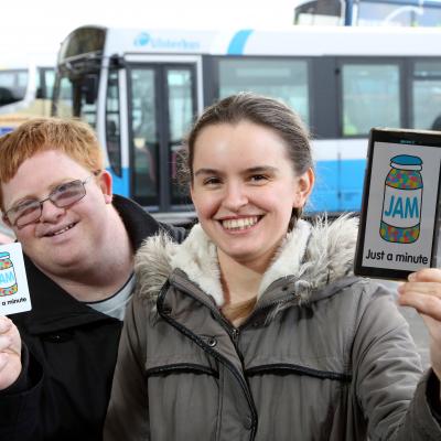 New app allows people with learning difficulties to ask for ‘Just a Minute’ of patience