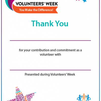 FREE Resources to thank local volunteers who make a difference!